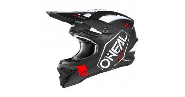Oneal 3SRS Helmet HEXX V.23 Cross Enduro Motorcycle Helmet Black White P70494 - View #9